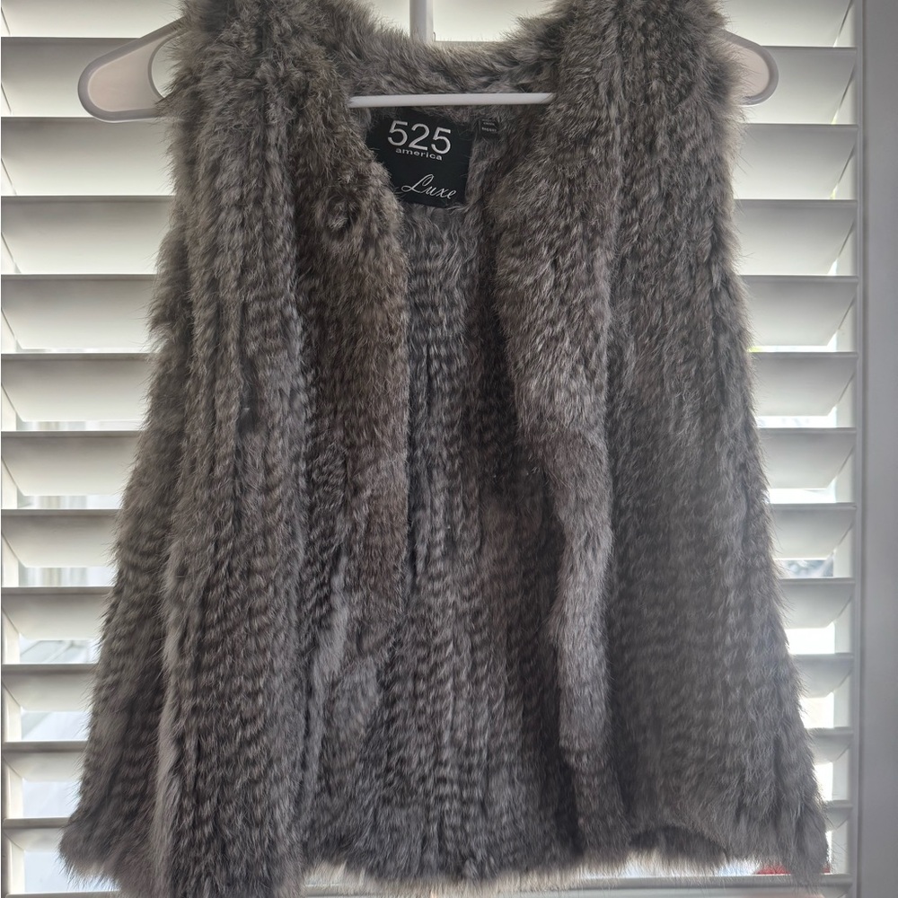 REAL Fur Rabbit Vest